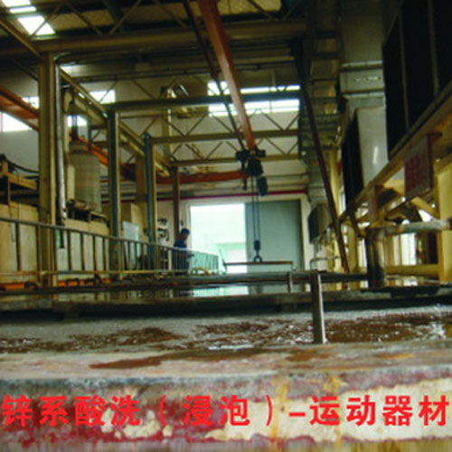上海锌系酸洗浸泡运动器材